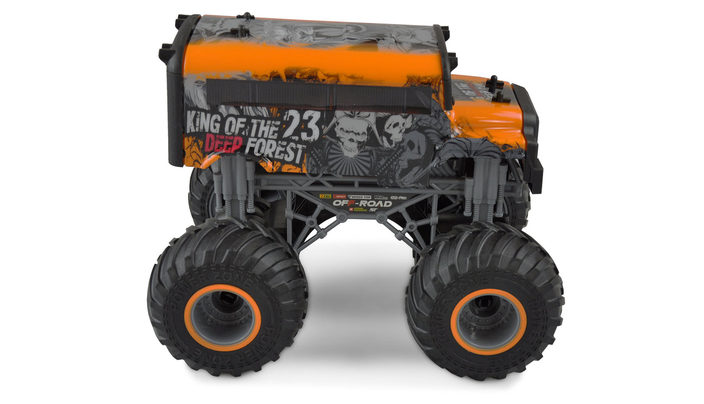 Crazy SchoolBus Monster Truck 1:16 RTR Yellow