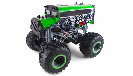 Crazy SchoolBus Monster Truck 1:16 RTR Green