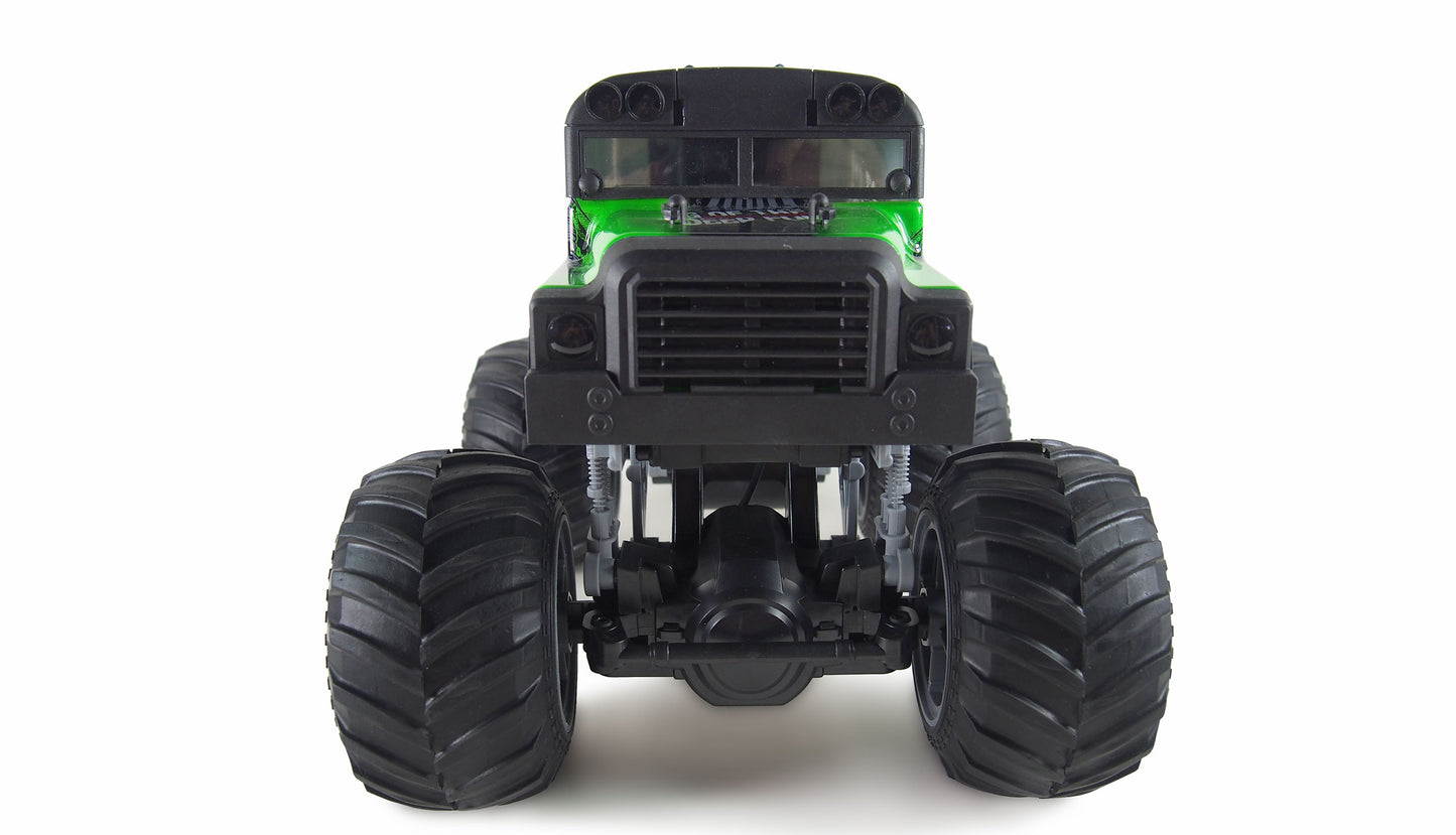 Crazy SchoolBus Monster Truck 1:16 RTR Green