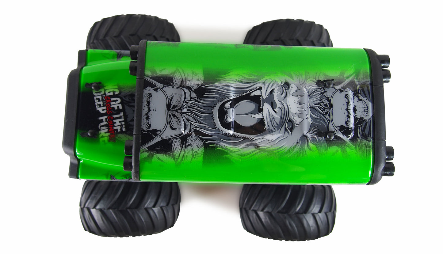Crazy SchoolBus Monster Truck 1:16 RTR Green