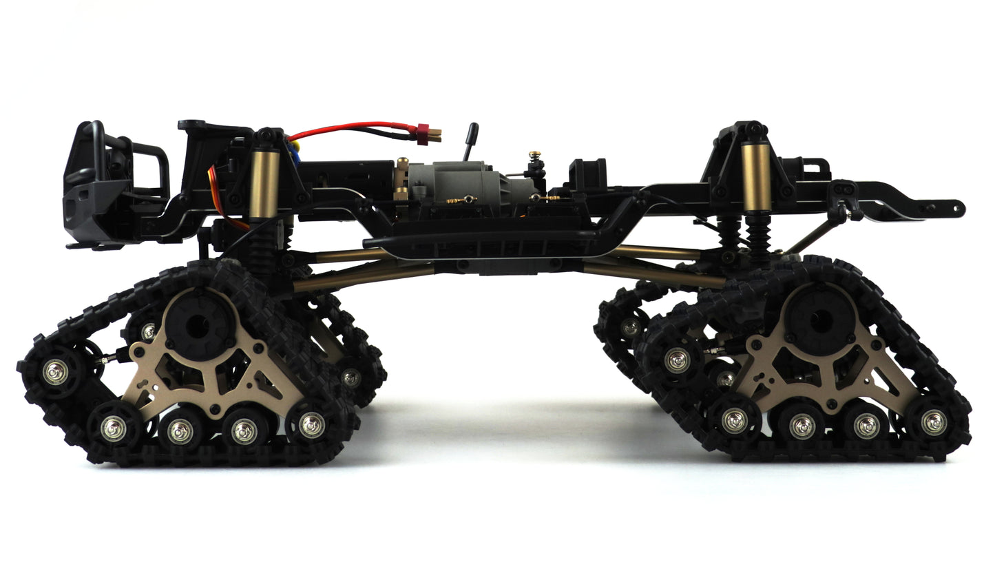 AMXRock RCX10TP Scale Crawler Pick-up 1:10 RTR Gray