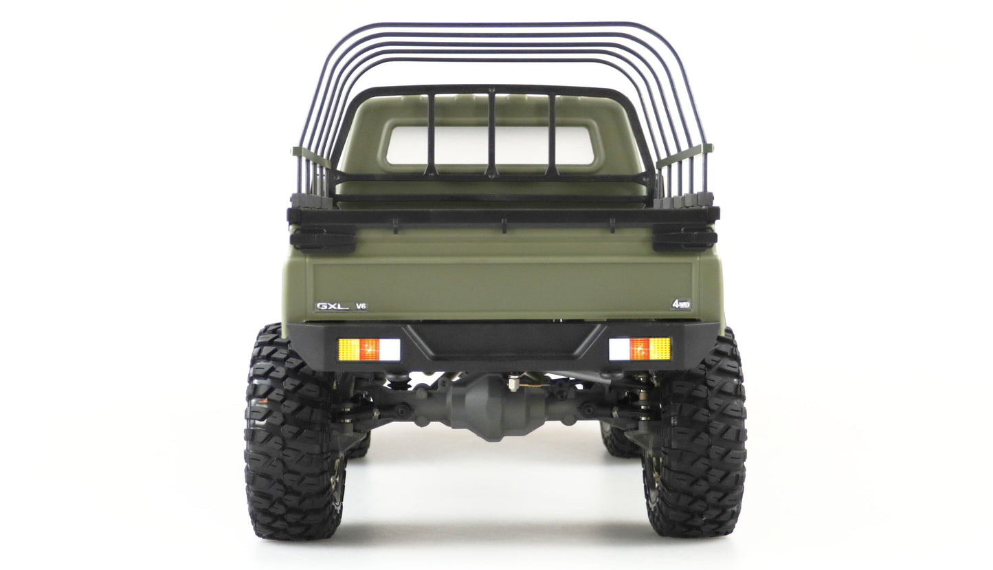 AMXRock RCX10BS Scale Crawler Pick-up 1:10 RTR mattgrün