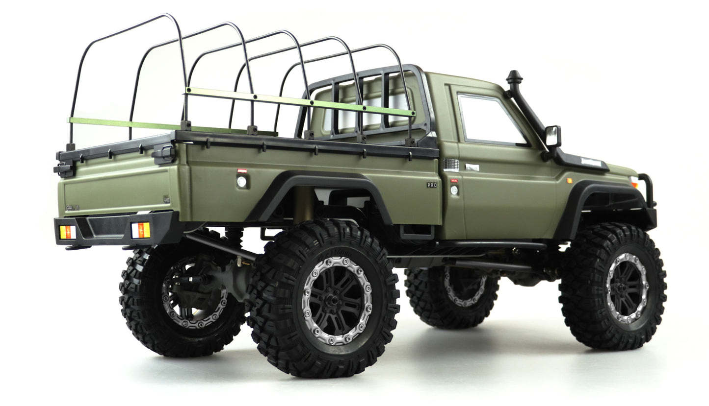 AMXRock RCX10BS Scale Crawler Pick-up 1:10 RTR mattgrün