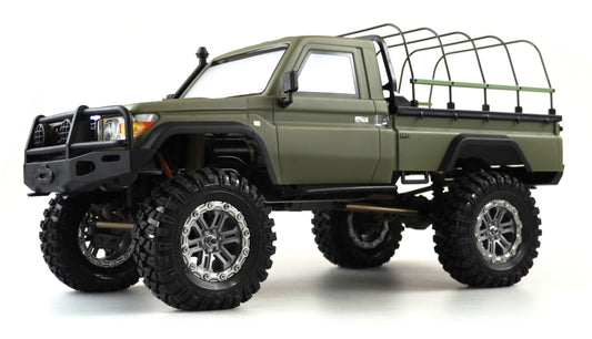 AMXRock RCX10PS Scale Crawler Pick-up 1:10 RTR mattgrün