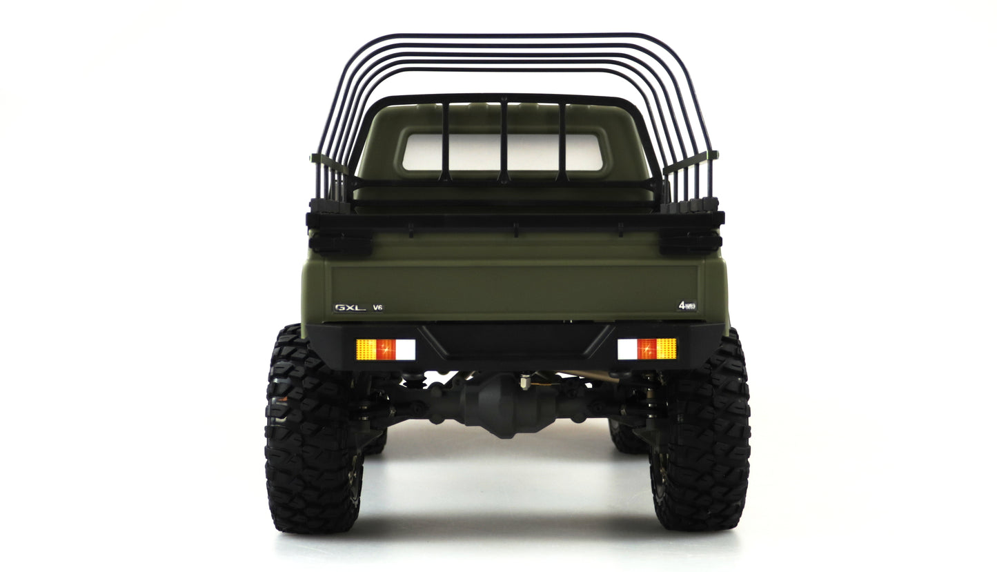 AMXRock RCX10PS Scale Crawler Pick-up 1:10 RTR mattgrün