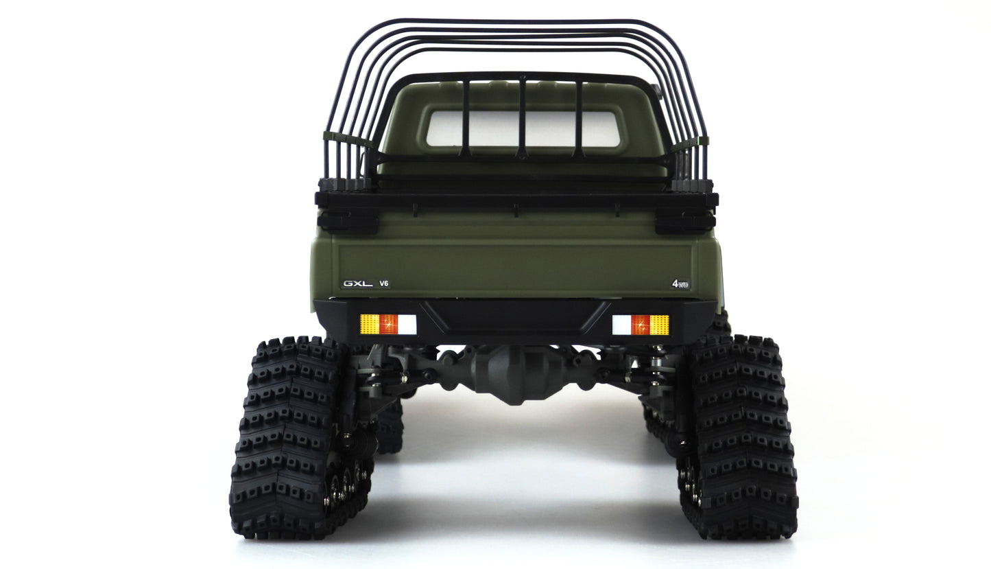 AMXRock RCX10BTS Scale Crawler Pick-up 1:10 RTR mattgrün