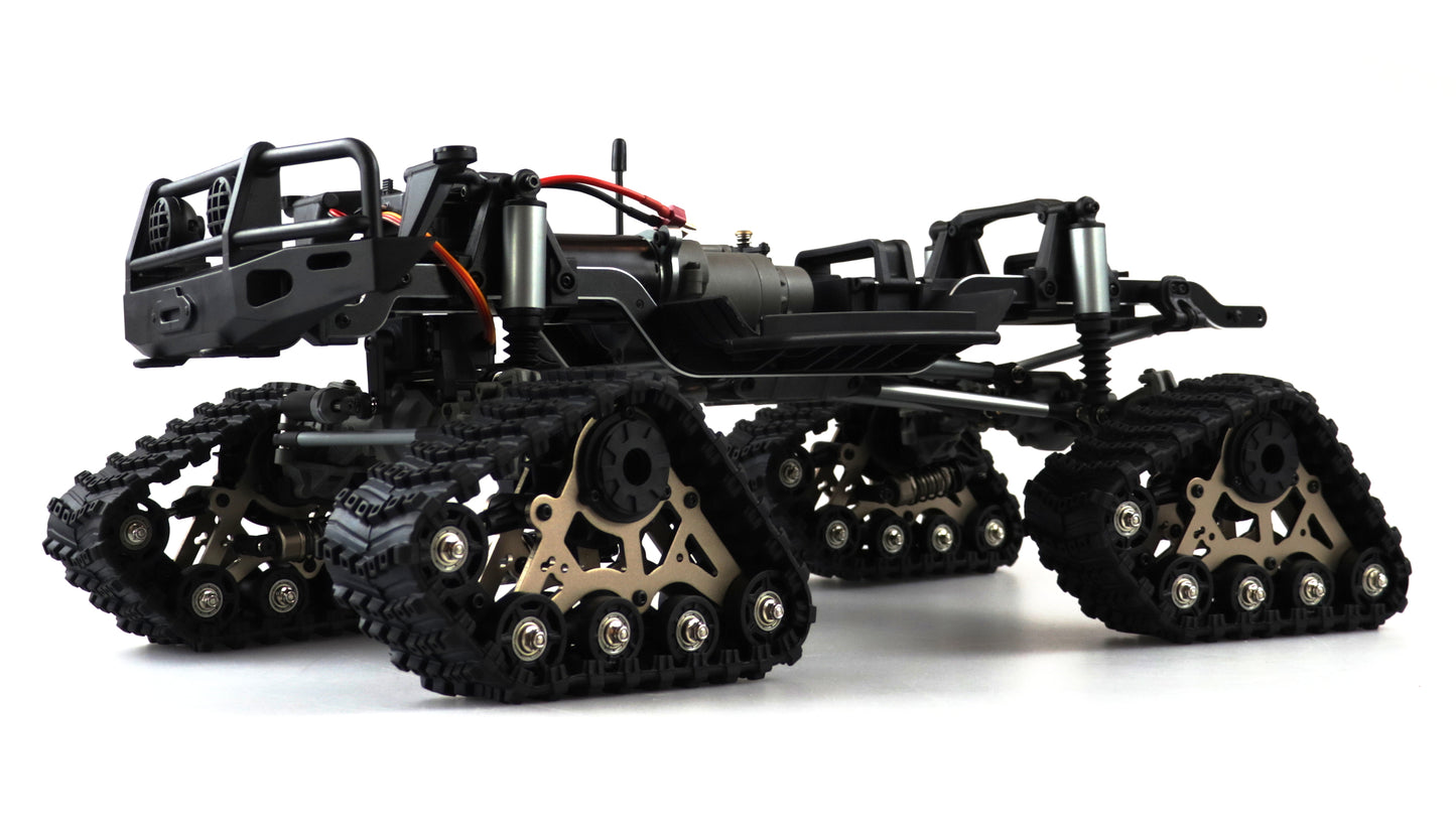 AMXRock RCX10BTS Scale Crawler Pick-up 1:10 RTR mattgrün