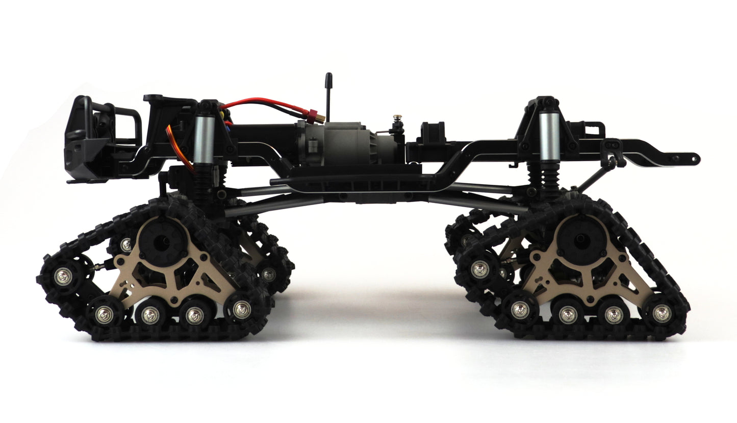 AMXRock RCX10BTS Scale Crawler Pick-up 1:10 RTR mattgrün