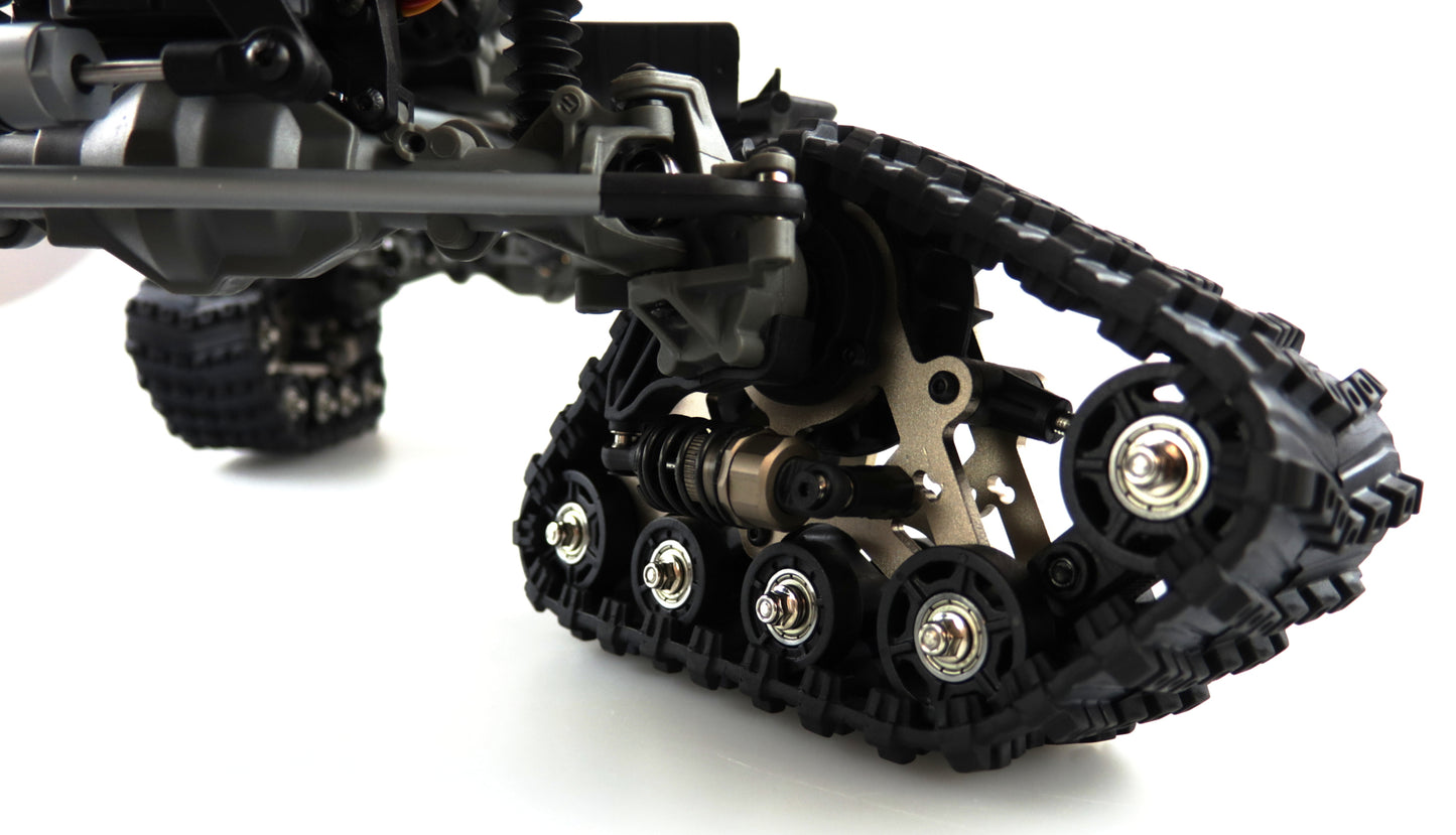 AMXRock RCX10BTS Scale Crawler Pick-up 1:10 RTR mattgrün