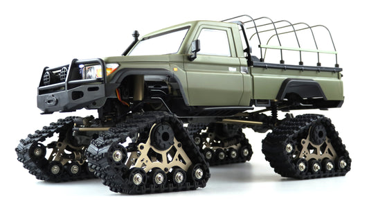 AMXRock RCX10PTS Scale Crawler Pick-up 1:10 RTR mattgrün
