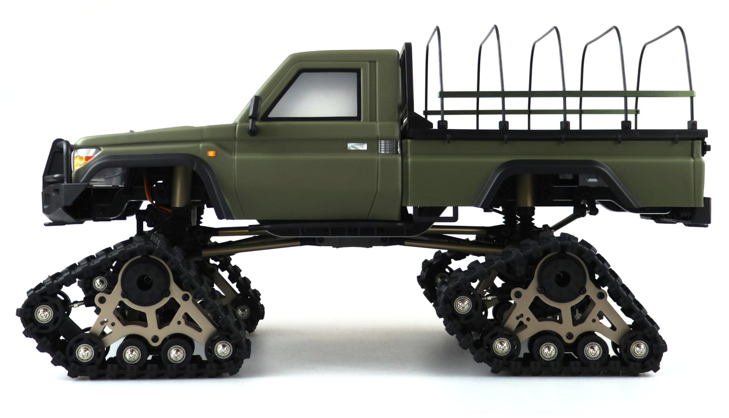 AMXRock RCX10PTS Scale Crawler Pick-up 1:10 RTR mattgrün