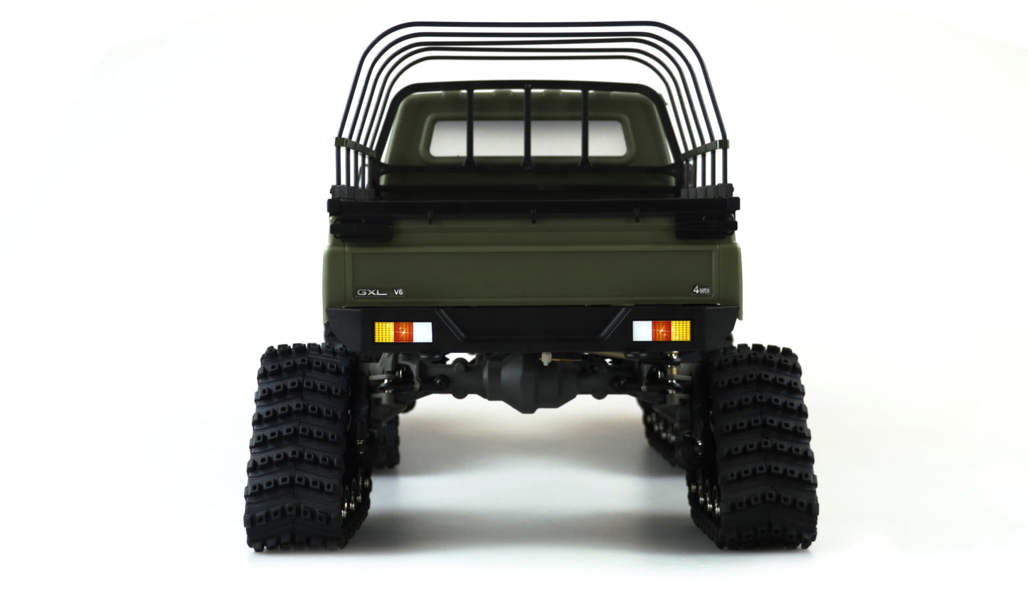 AMXRock RCX10PTS Scale Crawler Pick-up 1:10 RTR mattgrün