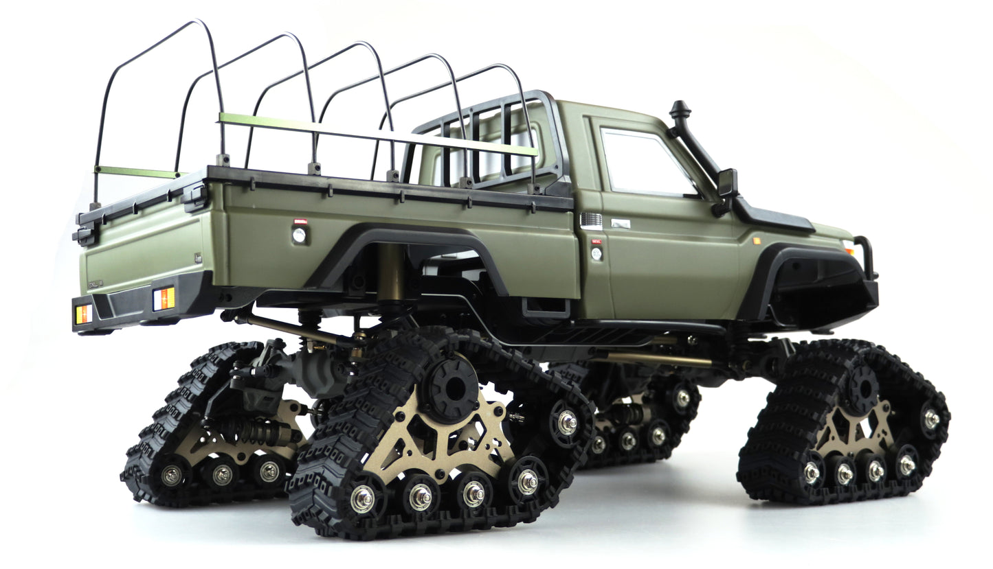 AMXRock RCX10PTS Scale Crawler Pick-up 1:10 RTR mattgrün