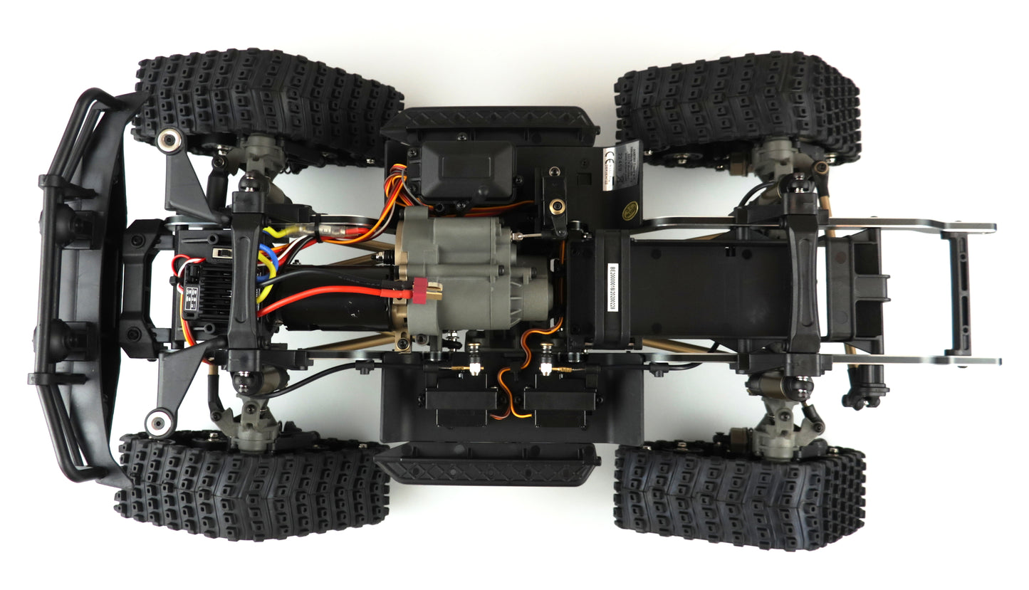 AMXRock RCX10PTS Scale Crawler Pick-up 1:10 RTR mattgrün