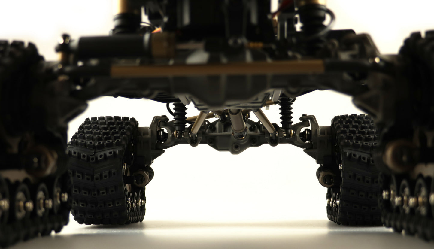 AMXRock RCX10PTS Scale Crawler Pick-up 1:10 RTR mattgrün