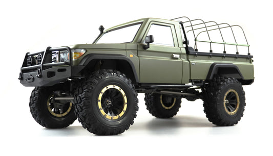 AMXRock RCX8BS Scale Crawler Pick-Up 1:8 RTR mattgrün