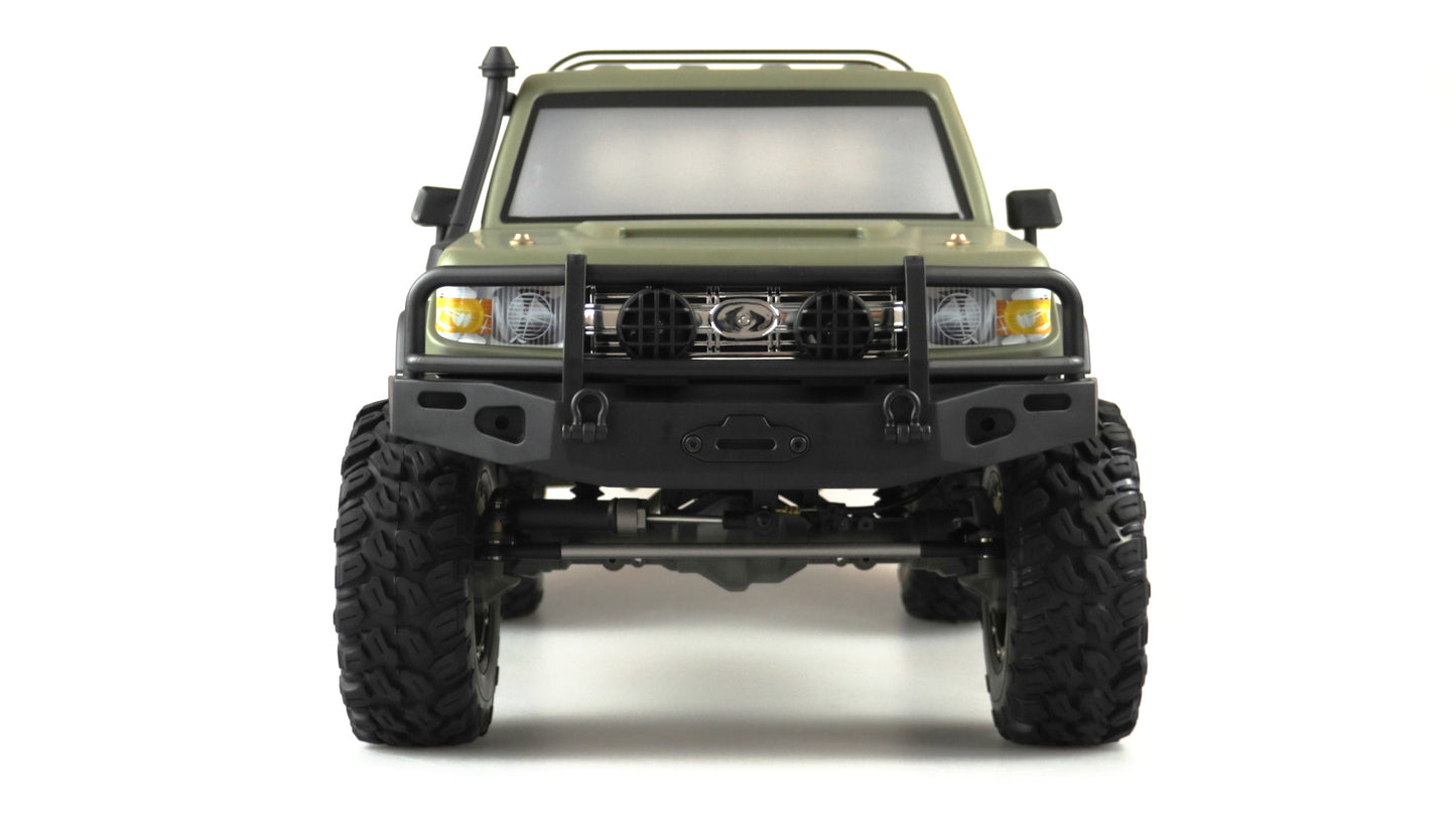 AMXRock RCX8BS Scale Crawler Pick-Up 1:8 RTR mattgrün