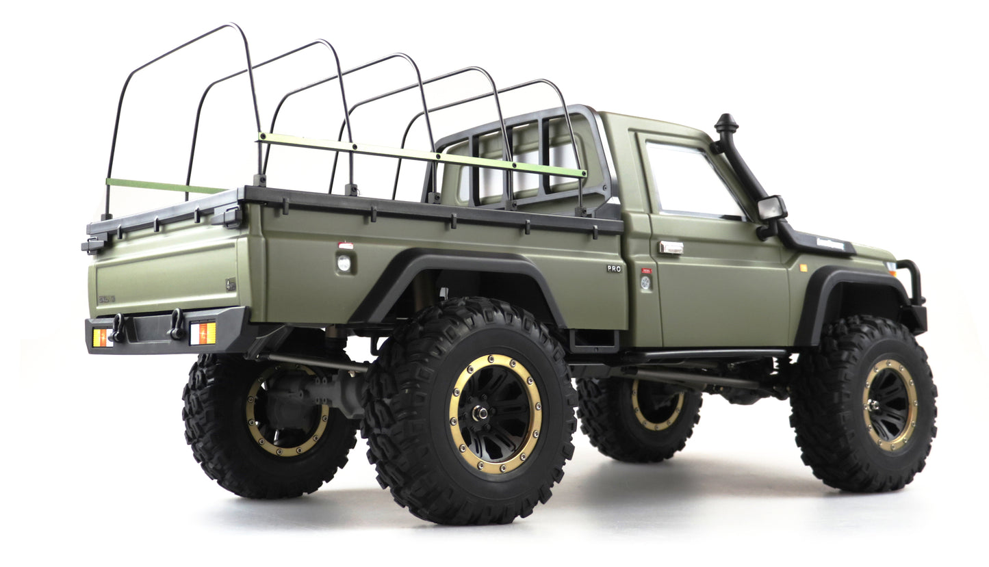 AMXRock RCX8BS Scale Crawler Pick-Up 1:8 RTR mattgrün