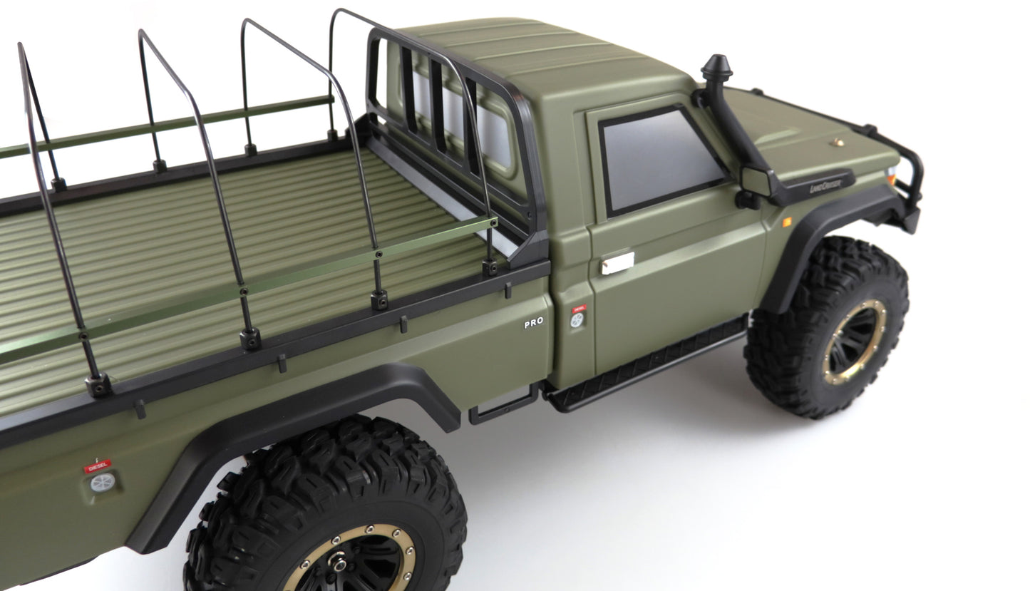AMXRock RCX8BS Scale Crawler Pick-Up 1:8 RTR mattgrün