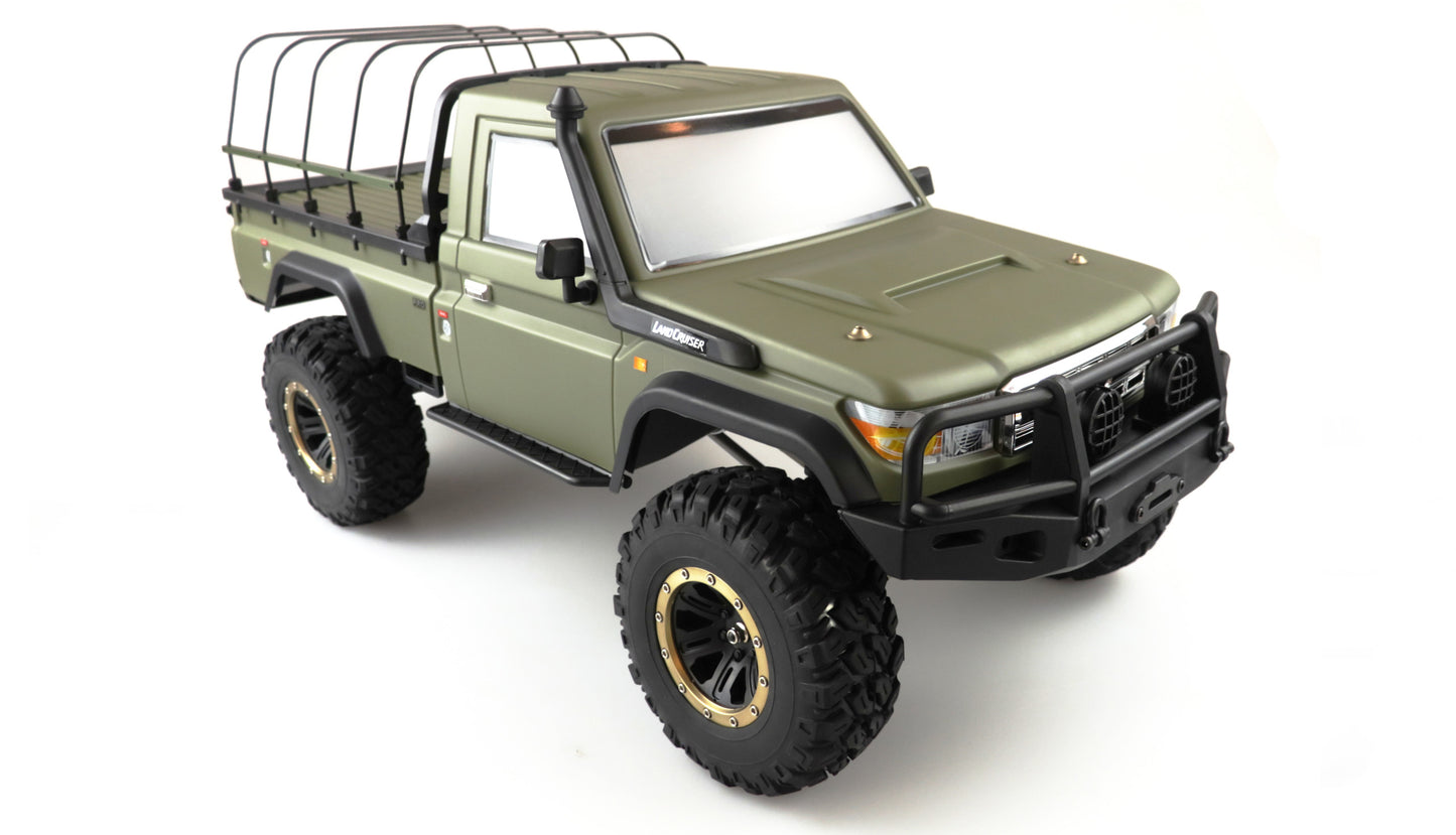 AMXRock RCX8BS Scale Crawler Pick-Up 1:8 RTR mattgrün