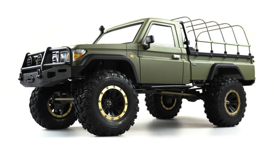 AMXRock RCX8PS Scale Crawler Pick-up 1:8 RTR mattgrün