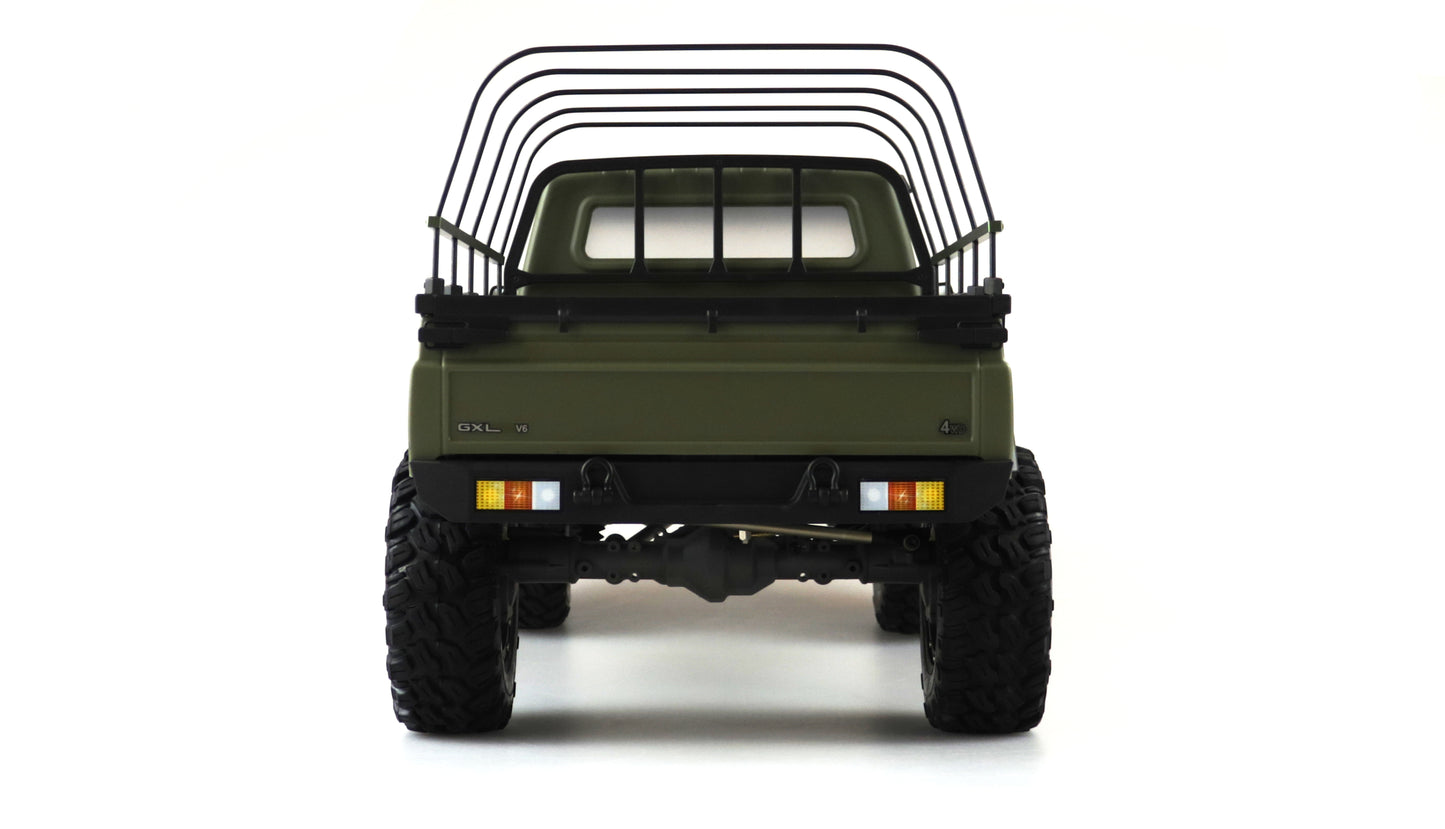 AMXRock RCX8PS Scale Crawler Pick-up 1:8 RTR mattgrün