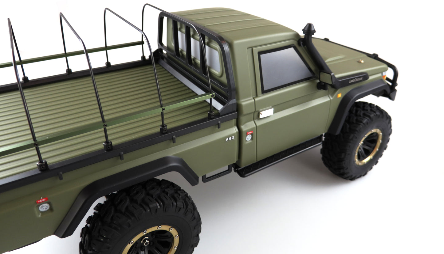 AMXRock RCX8PS Scale Crawler Pick-up 1:8 RTR mattgrün