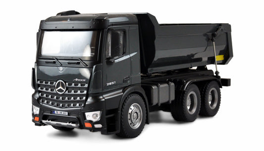 Mercedes-Benz Arocs Truck Kipper PRO Metal V2 RTR Gray