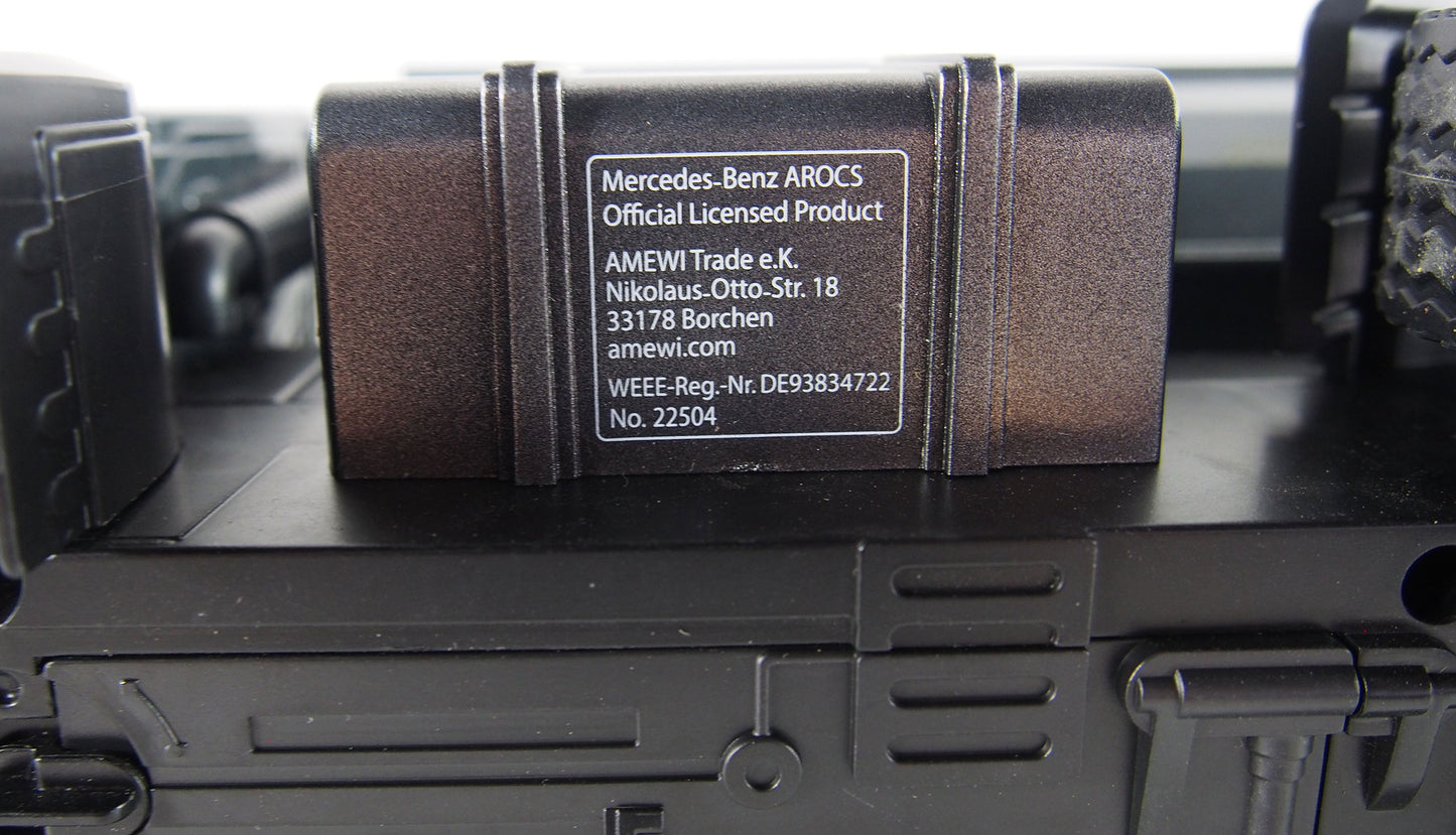 Mercedes-Benz Arocs Truck Kipper PRO Metal V2 RTR Gray