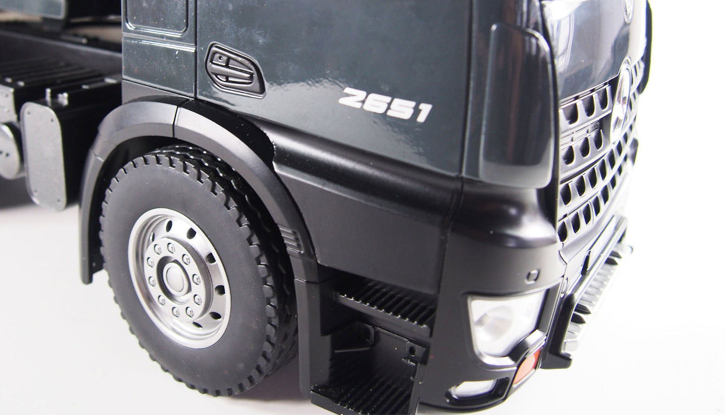 Mercedes-Benz Arocs Truck Kipper PRO Metal V2 RTR Gray