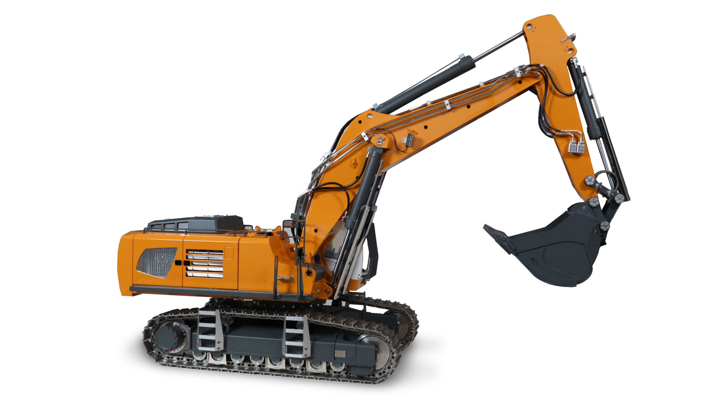 G308H Vollmetall Hydraulikbagger 1:13,5 RTR Yellow