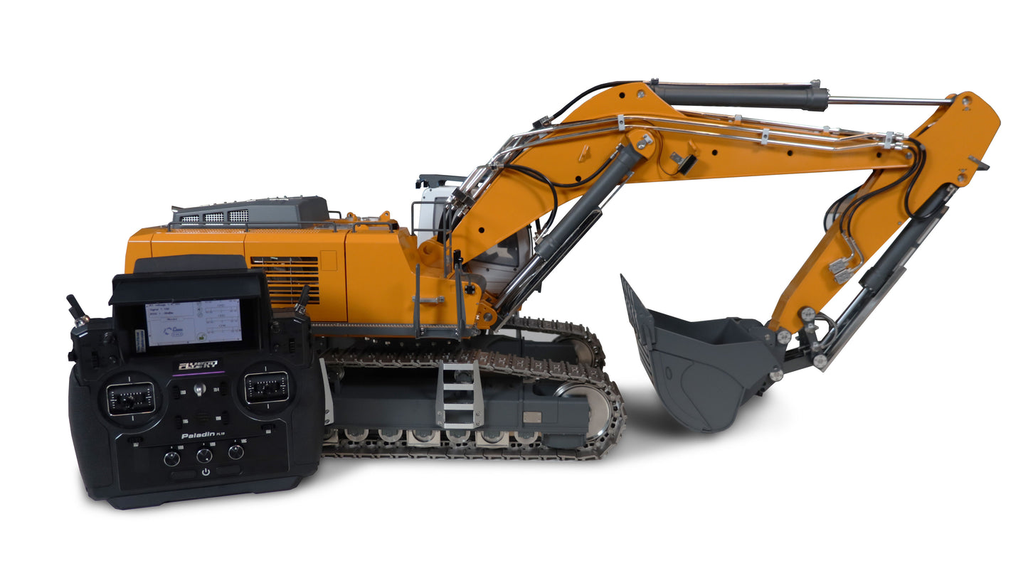 G308H Vollmetall Hydraulikbagger 1:13,5 RTR Yellow