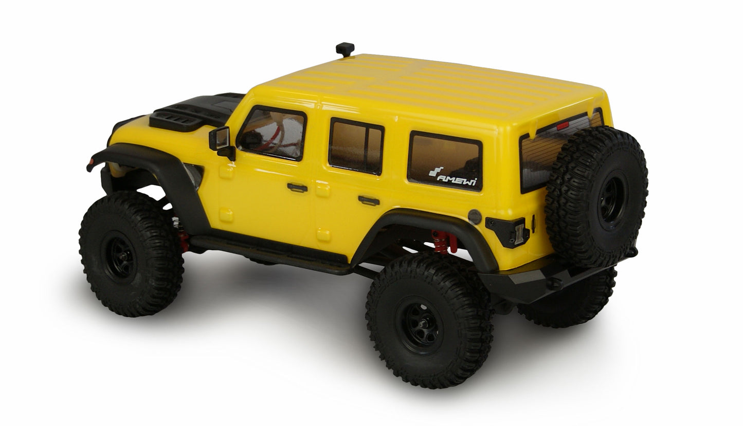 AMXRock AM18 Kratos Scale Crawler 1:18 RTR Yellow