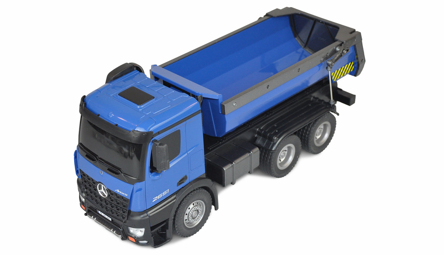 Mercedes-Benz Arocs Lizenz Truck Kipper RTR Blue