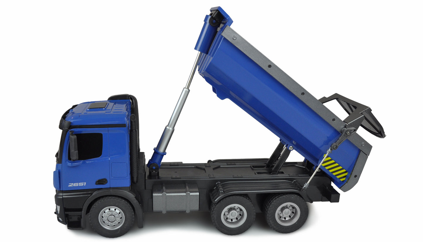 Mercedes-Benz Arocs Lizenz Truck Kipper RTR Blue