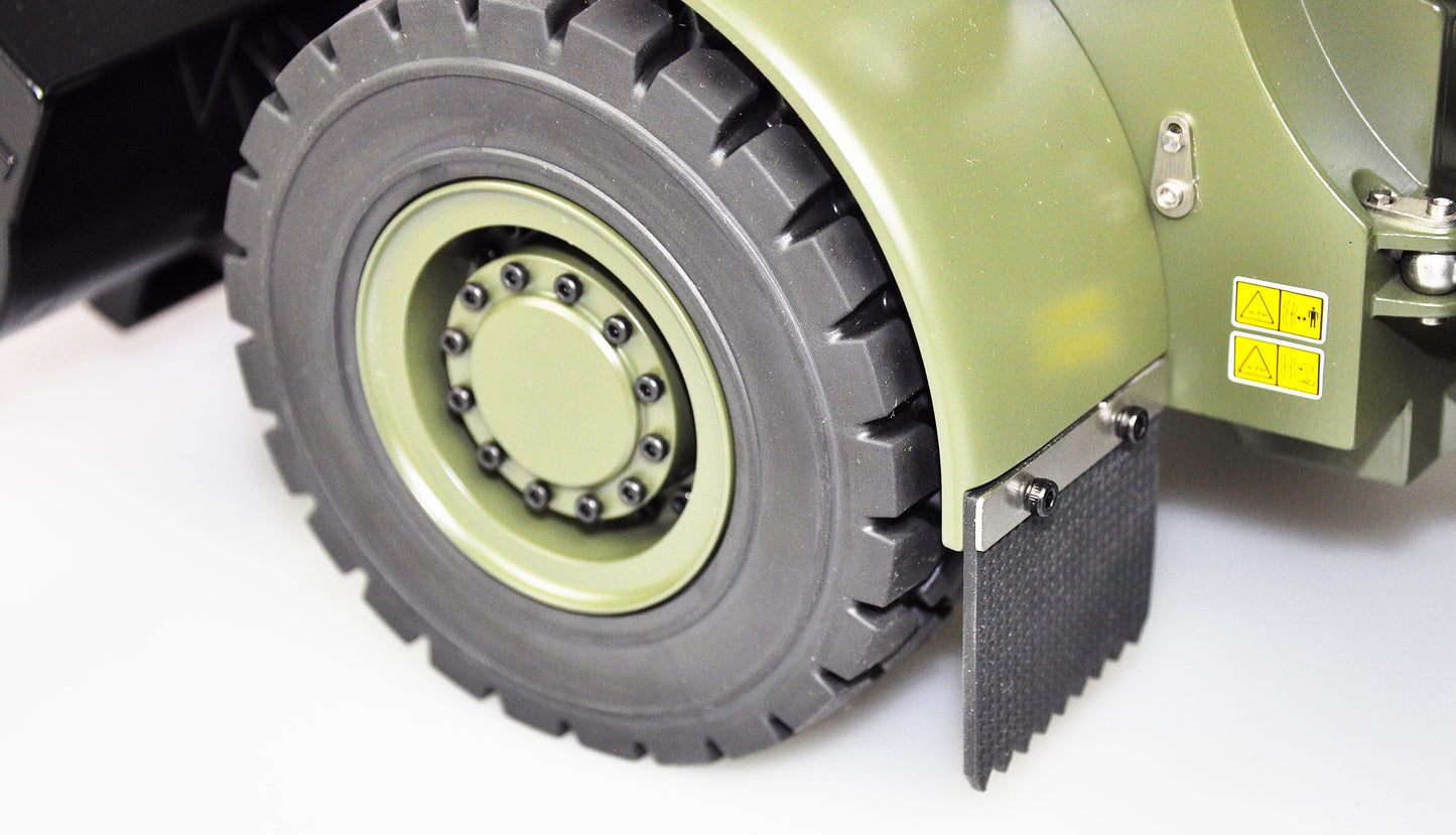 Hydraulik Militär-Wheel Loader G921H Vollmetall 1:16, RTR, olivgrün