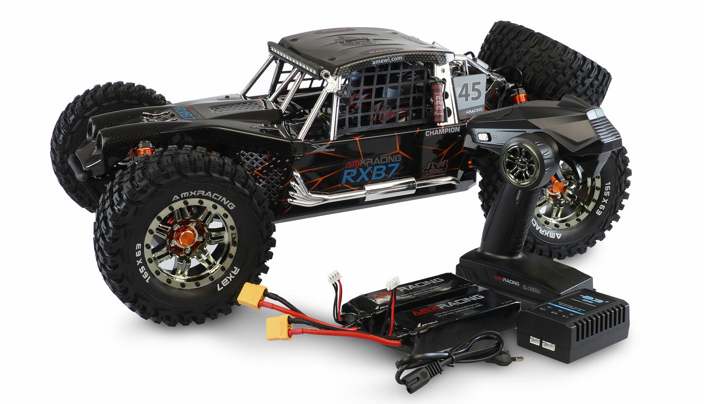 AMXRacing RXB7 Buggy 4WD 1:7 RTR Black
