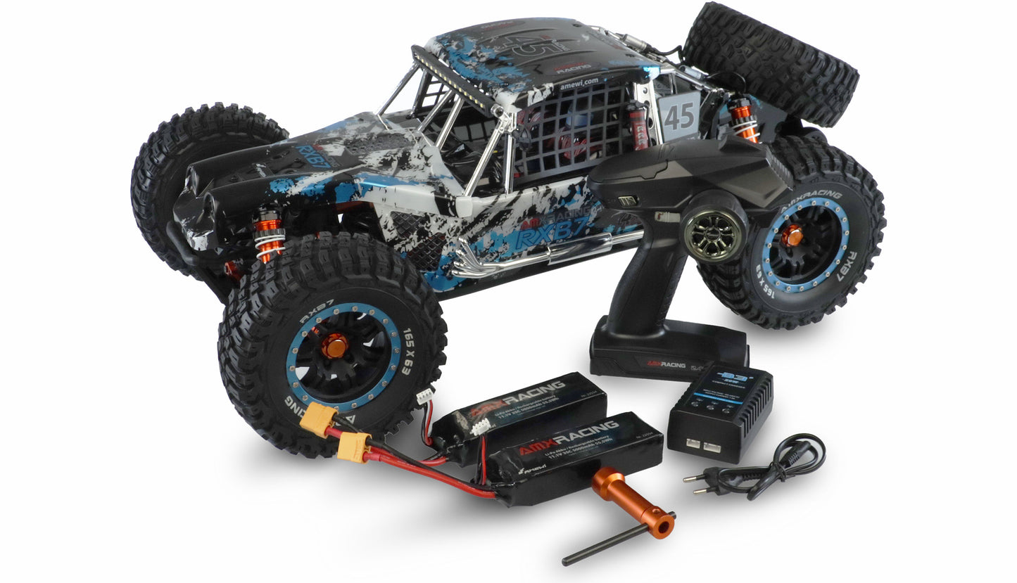 AMXRacing RXB7 Buggy 4WD 1:7 RTR Blue