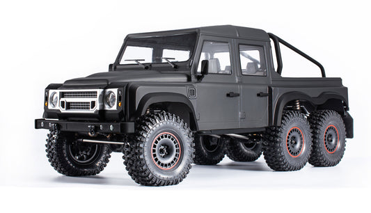 AMXRock RCX10.3B Scale Crawler 6x6 Pick-up 1:10 ARTR Gray