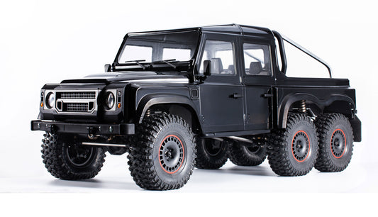 AMXRock RCX10.3P Scale Crawler 6x6 Pick-up 1:10 ARTR Black