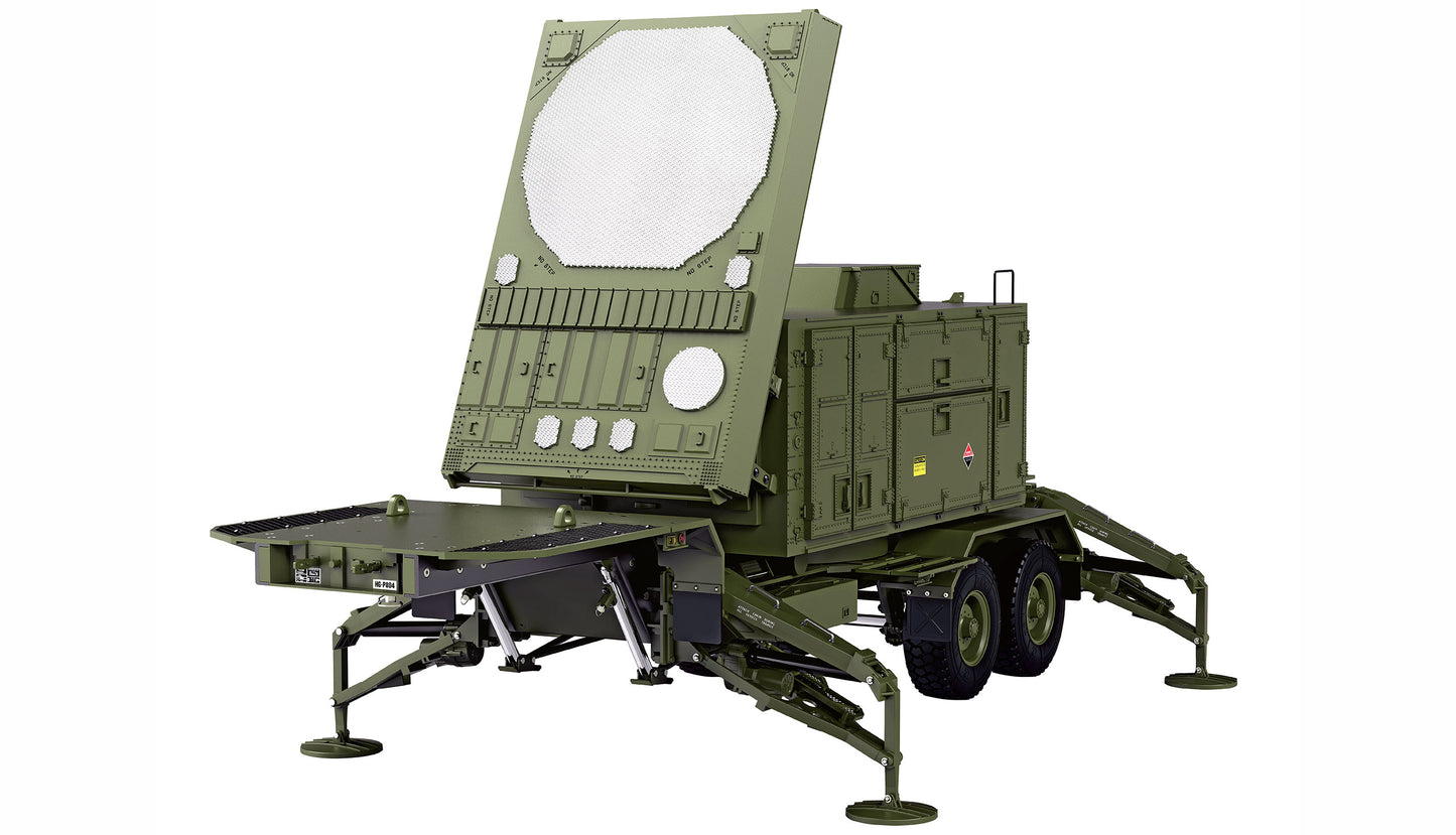 U.S. M747 Sattelauflieger Radar 1:12 Kit Green
