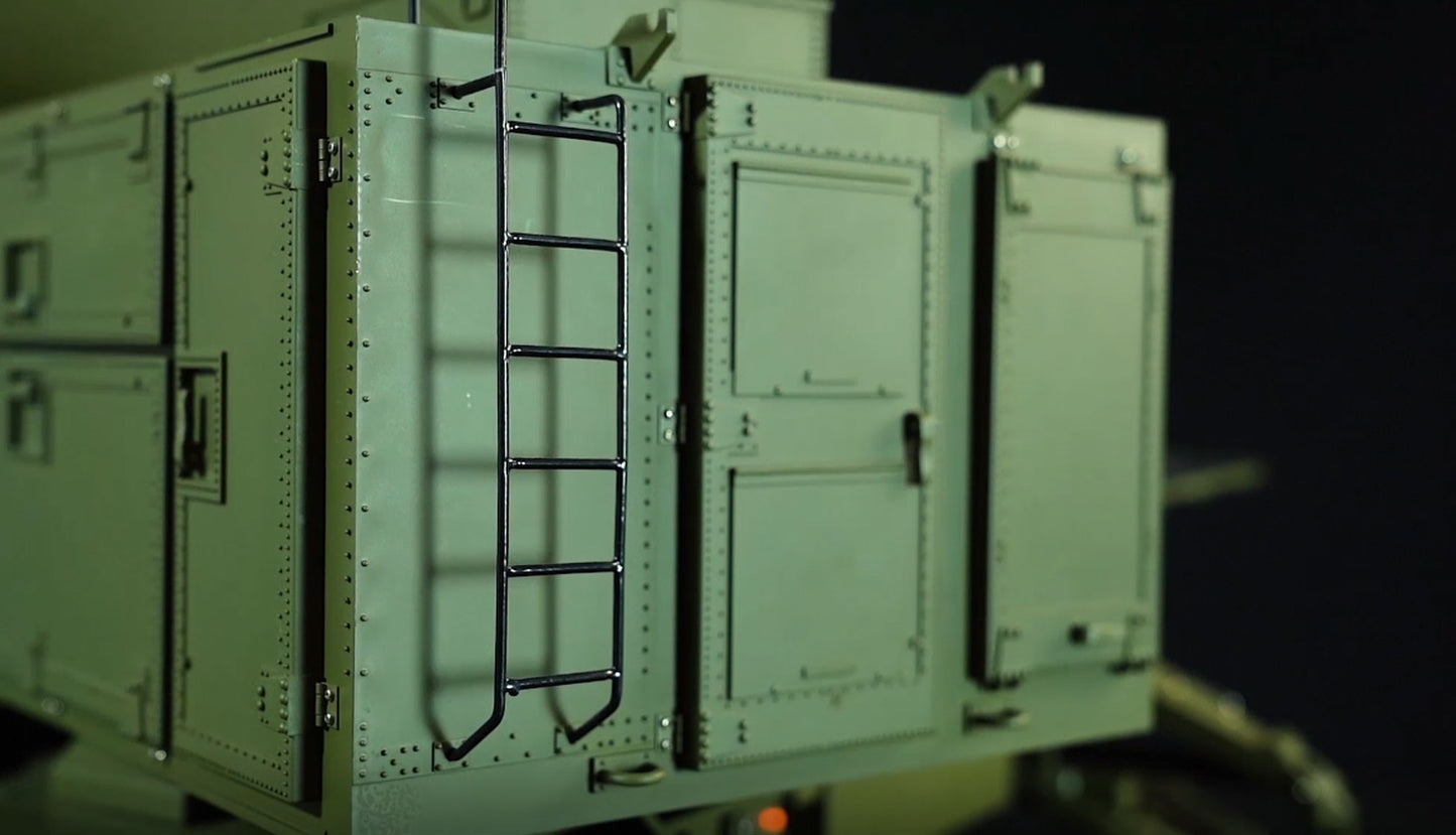 U.S. M747 Sattelauflieger Radar 1:12 Kit Green