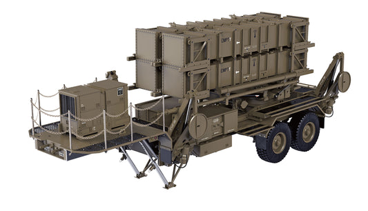 U.S. M747 Sattelauflieger Raketenwerfer 1:12 Kit Green