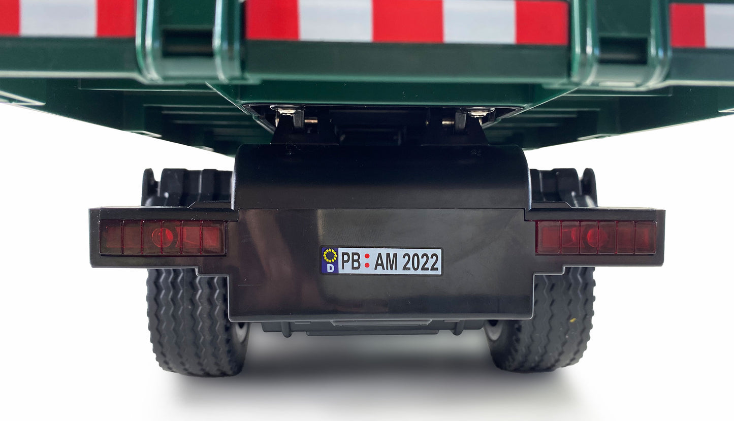 Mercedes-Benz Arocs Lizenz Kranwagen With Kipper RTR Green