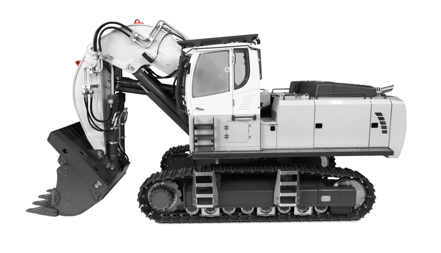 970-200 SME Vollmetall Hydraulik-Steinbruchbagger 1:13,5 RTR White