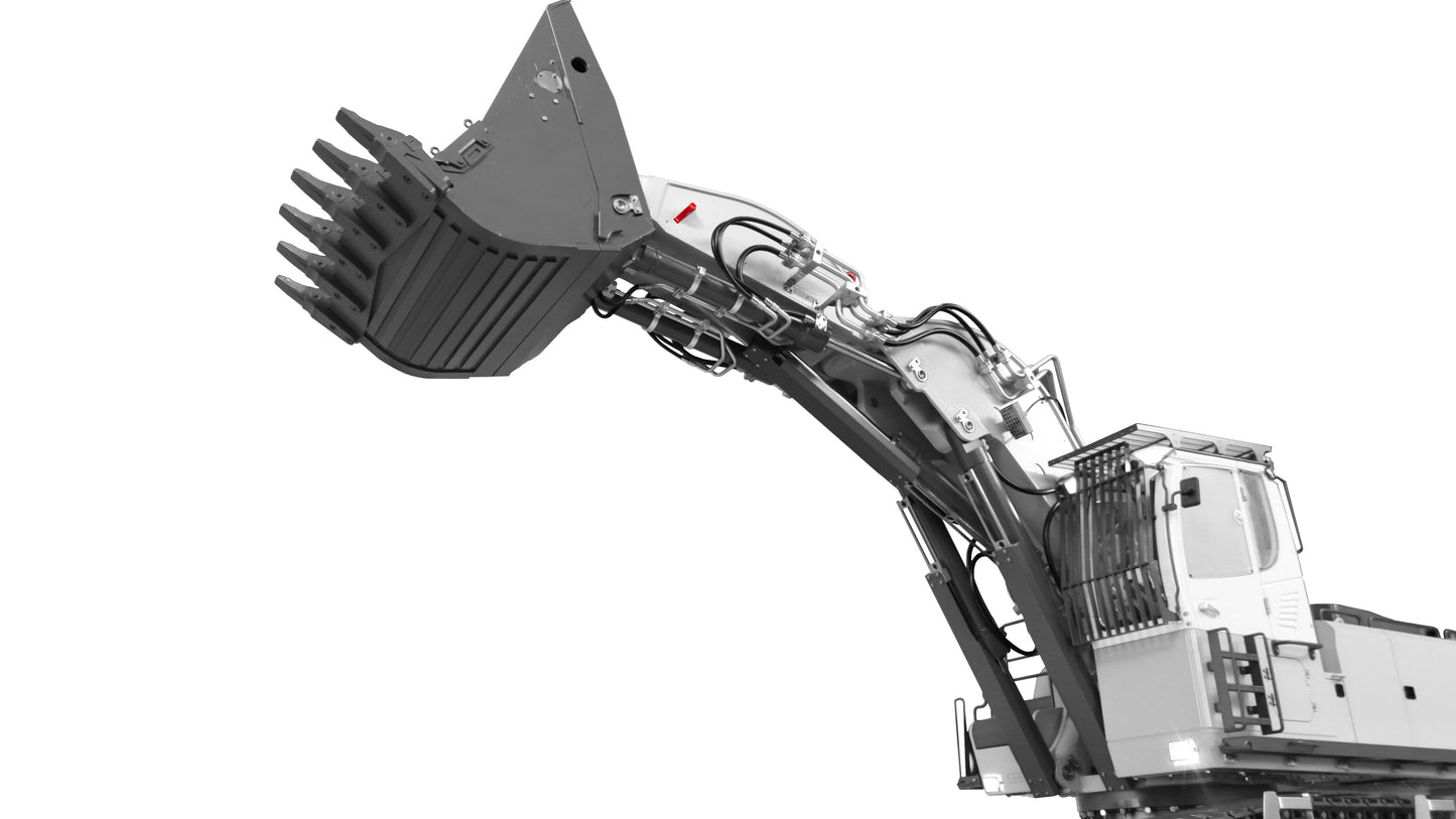 970-200 SME Vollmetall Hydraulik-Steinbruchbagger 1:13,5 RTR White