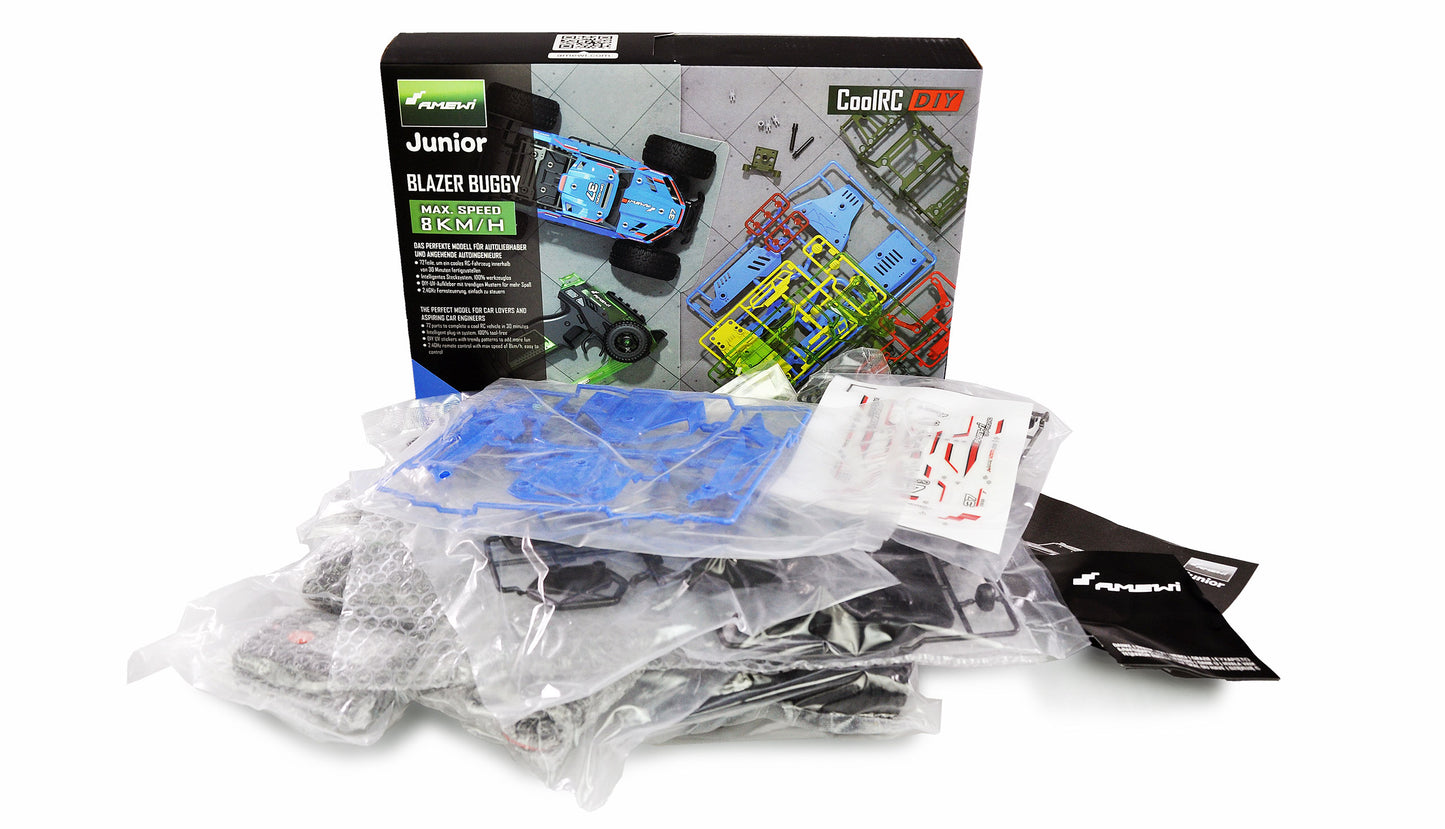 CoolRC DIY Blazer Buggy 2WD 1:18 Bausatz Blue