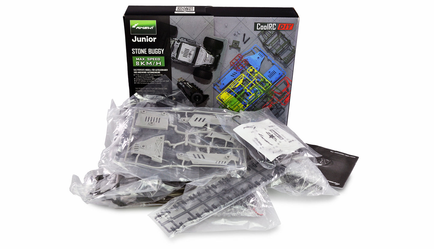 CoolRC DIY Stone Buggy 2WD 1:18 Bausatz Gray