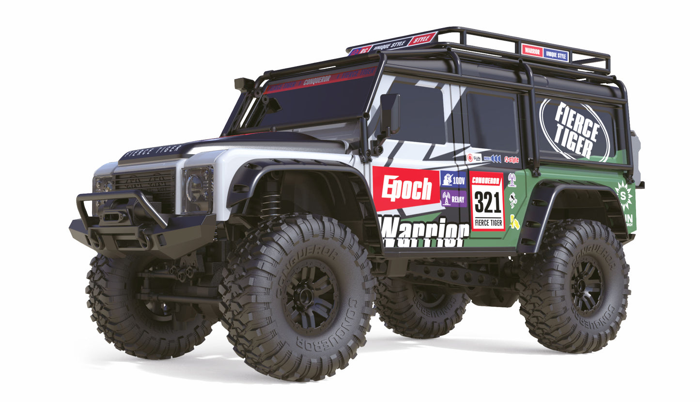Dirt Climbing Fierce Tiger SUV Crawler 4WD 1:10 RTR