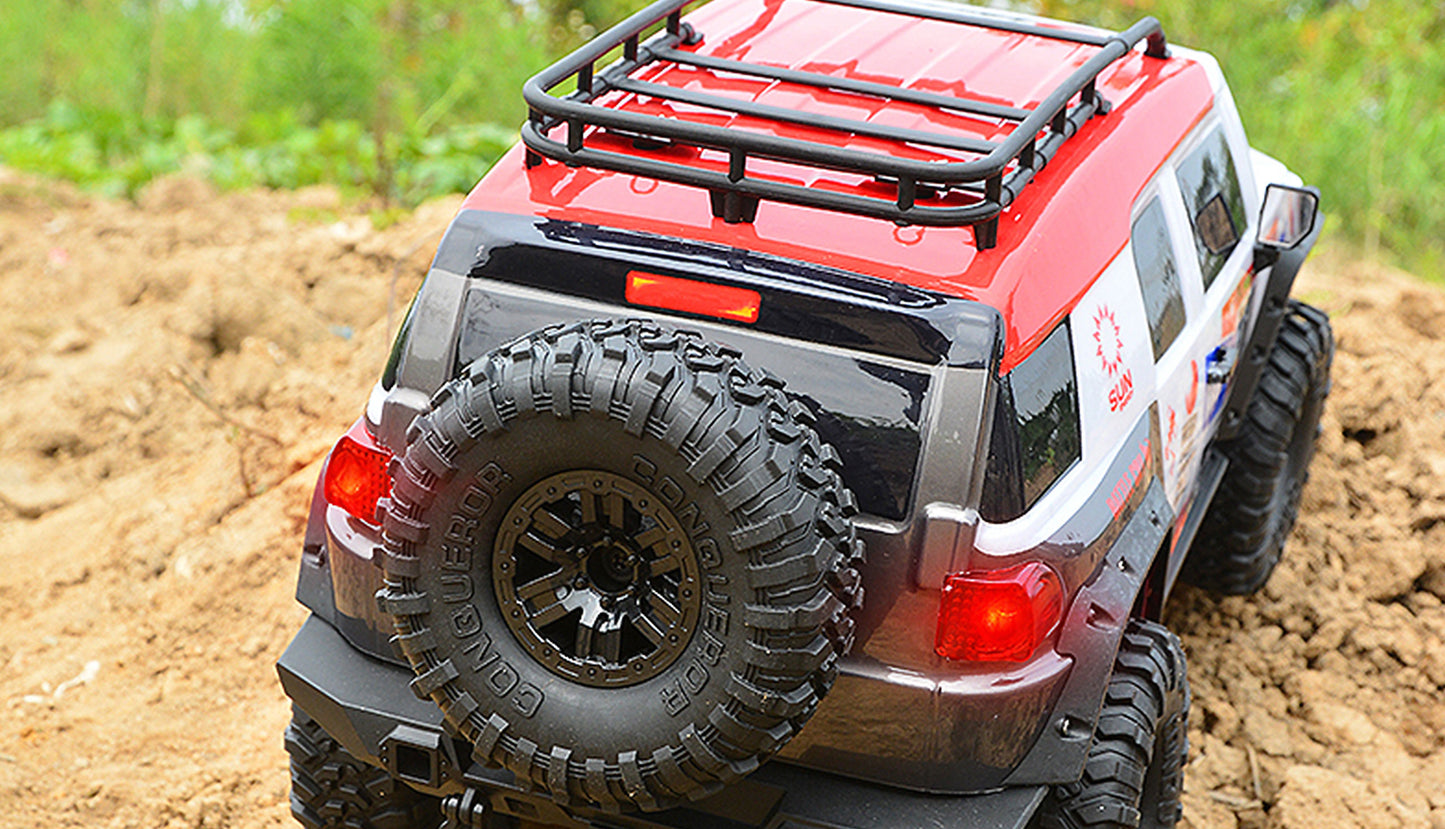 Dirt Climbing SUV Race Crawler 4WD 1:10 RTR White/Red